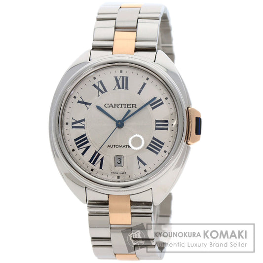 CARTIER カルティエ W2CL0002 クレ ドゥ カルティエ 40mm 腕時計 SS メンズ 中古