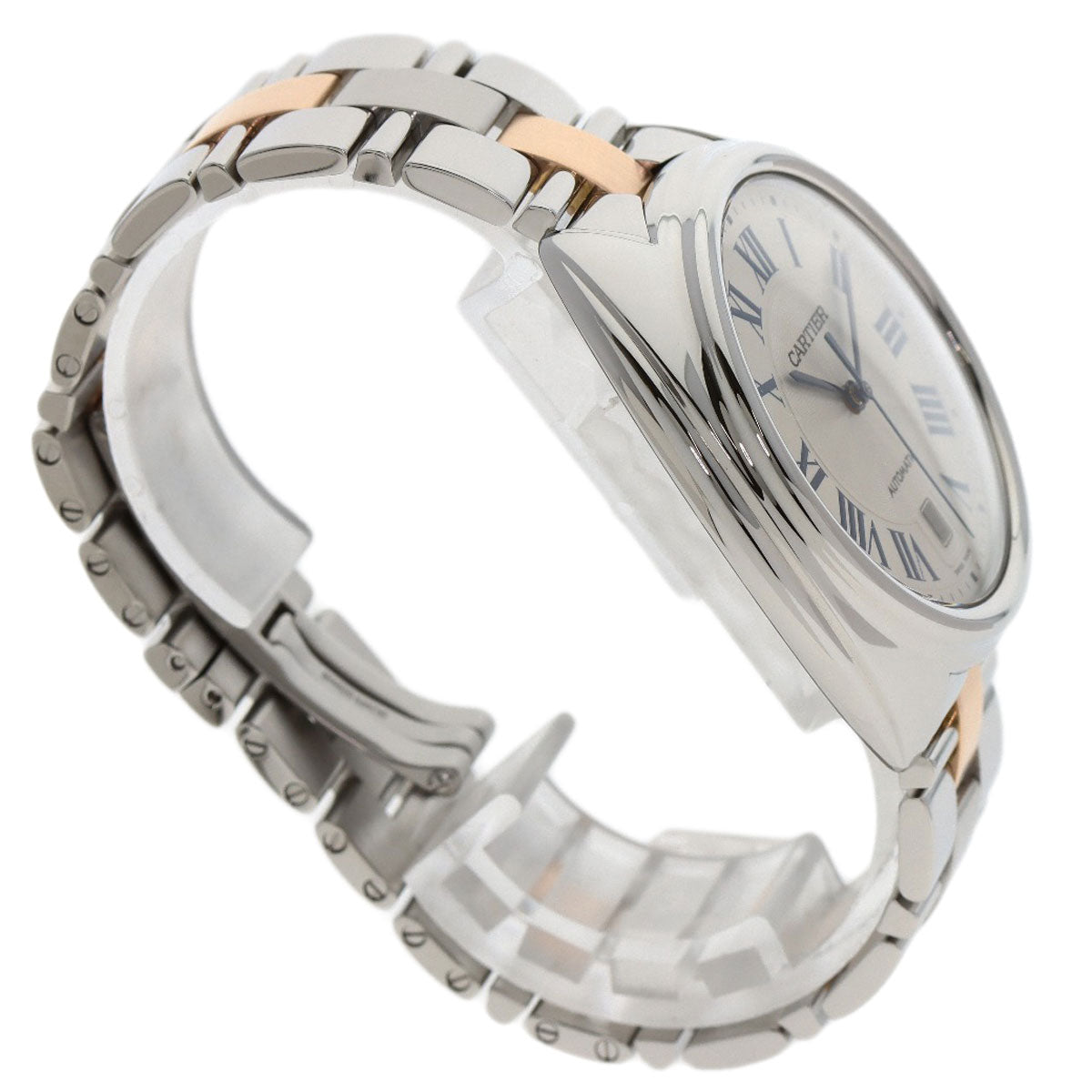 CARTIER カルティエ W2CL0002 クレ ドゥ カルティエ 40mm 腕時計 SS メンズ 中古