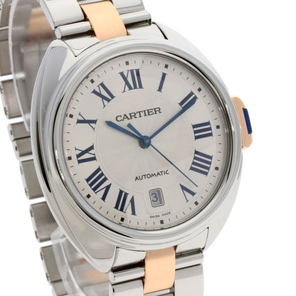 CARTIER カルティエ W2CL0002 クレ ドゥ カルティエ 40mm 腕時計 SS メンズ 中古