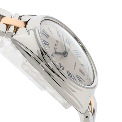 CARTIER カルティエ W2CL0002 クレ ドゥ カルティエ 40mm 腕時計 SS メンズ 中古