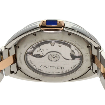 CARTIER カルティエ W2CL0002 クレ ドゥ カルティエ 40mm 腕時計 SS メンズ 中古
