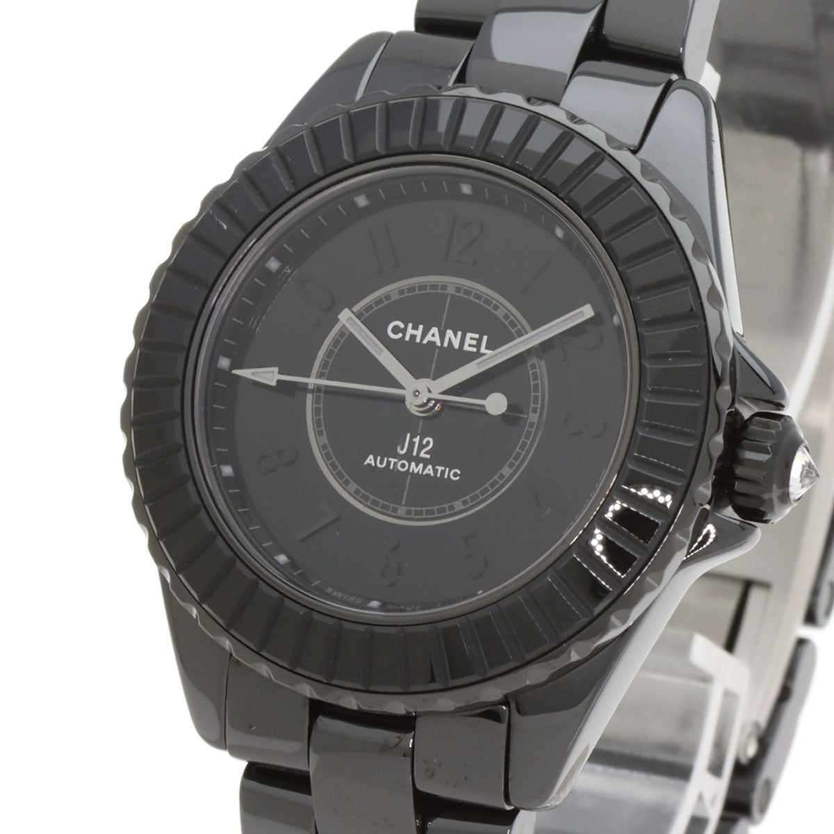 CHANEL シャネル H6784 J12 エディション1 33mm 世界555本限定 腕時計 セラミック レディース 中古