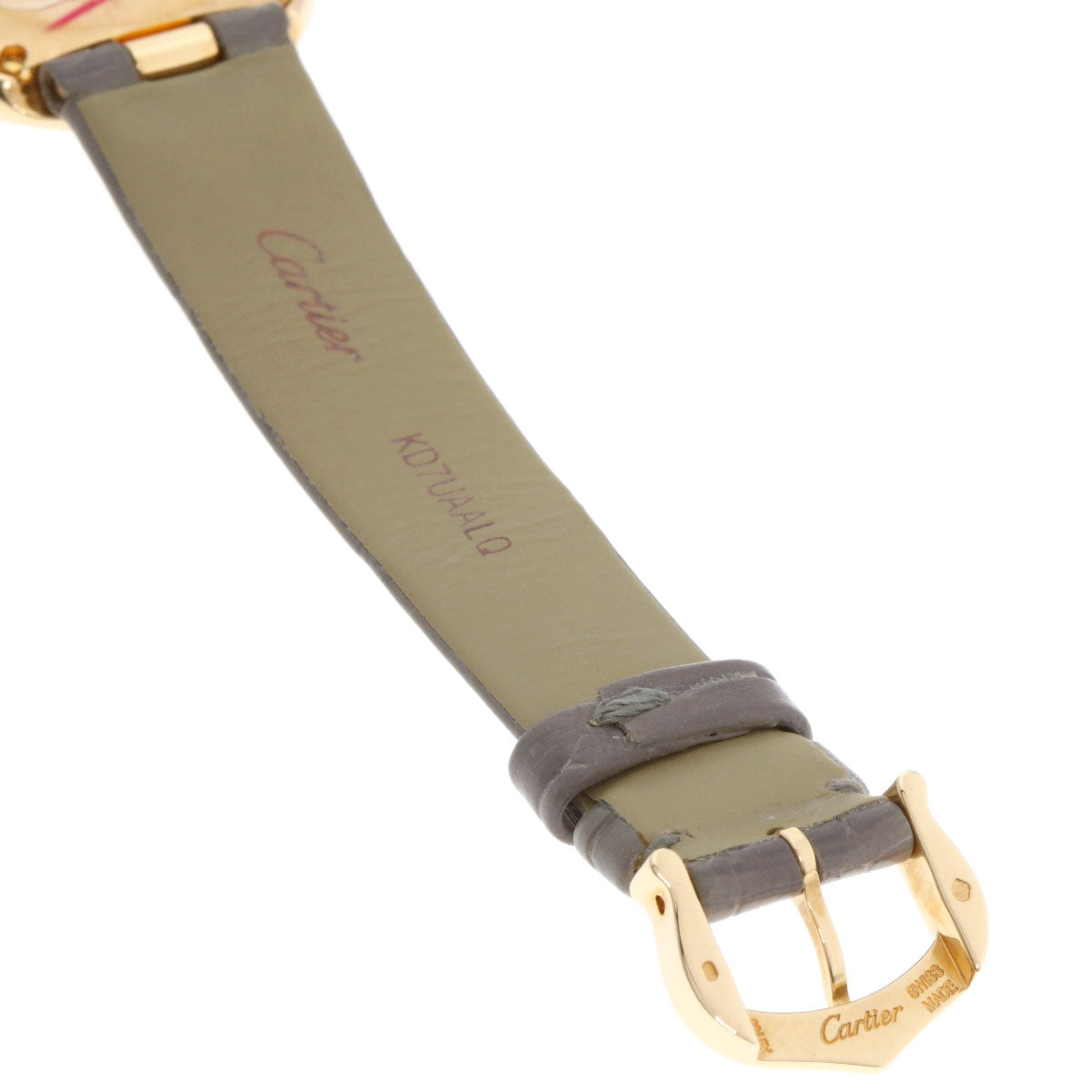 CARTIER カルティエ WGBL0004 バロン ブラン ドゥ カルティエ 26mm 腕時計 K18PG レディース 中古
