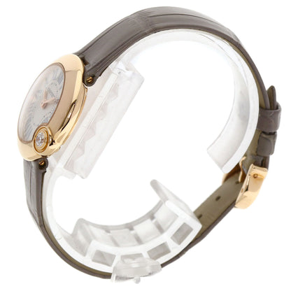 CARTIER カルティエ WGBL0004 バロン ブラン ドゥ カルティエ 26mm 腕時計 K18PG レディース 中古