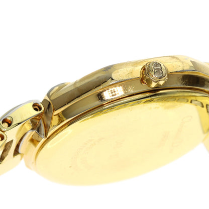CHRISTIAN DIOR クリスチャンディオール D48-133 オクタゴン 腕時計 SS レディース 中古