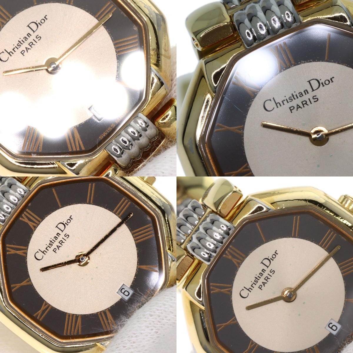 クリスチャンディオール D48-133 オクタゴン 腕時計 中古 商品画像20