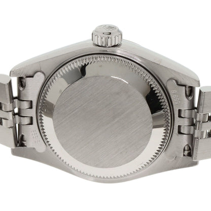 ROLEX ロレックス 79174G デイトジャスト 10P ダイヤモンド 腕時計 SS レディース 中古