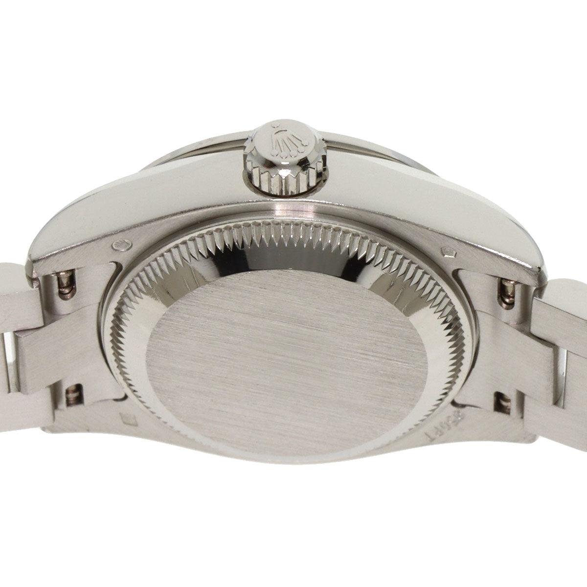ROLEX ロレックス 179136G デイトジャスト 10P ベゼル ダイヤモンド 腕時計 PT レディース 中古