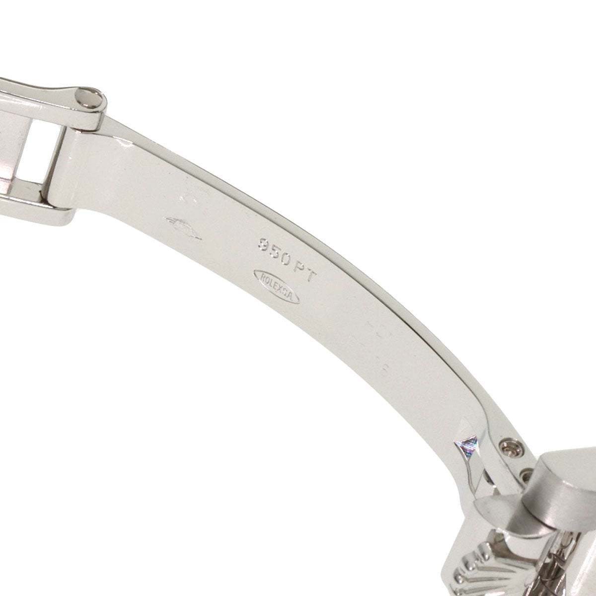 ROLEX ロレックス 179136G デイトジャスト 10P ベゼル ダイヤモンド 腕時計 PT レディース 中古