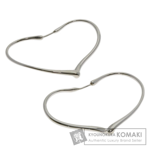 ティファニー オープンハート フープ ピアス 中古 商品画像1