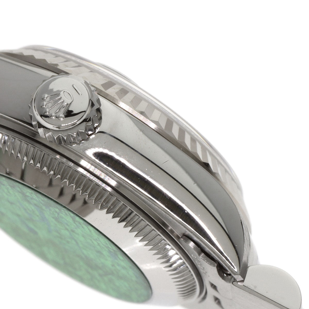ROLEX ロレックス 79174G デイトジャスト 10P ダイヤモンド 腕時計 SS レディース 中古