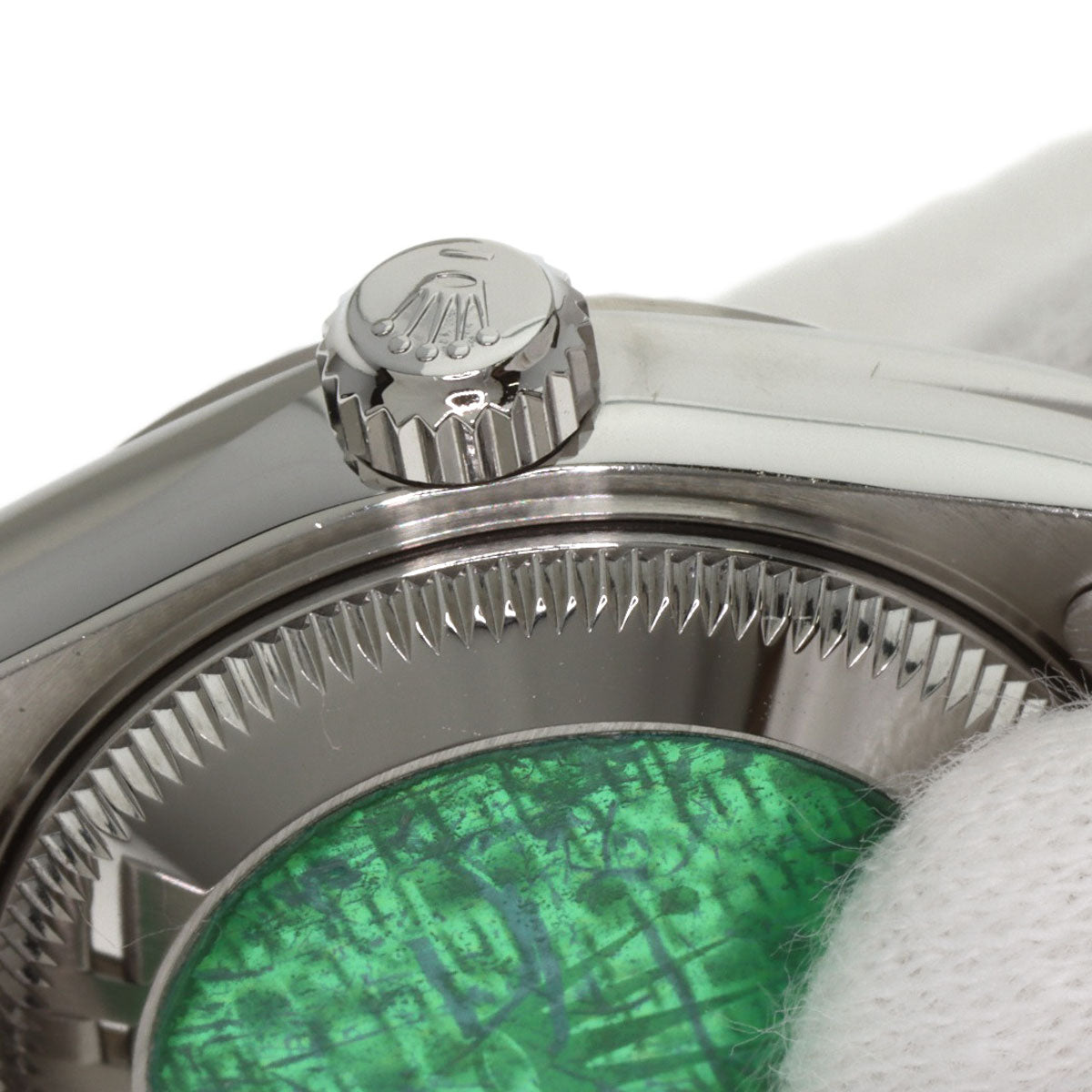 ROLEX ロレックス 79174G デイトジャスト 10P ダイヤモンド 腕時計 SS レディース 中古