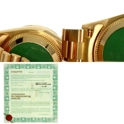 ROLEX ロレックス 69258G デイトジャスト ベゼル 10P ダイヤモンド 腕時計 K18YG レディース 中古