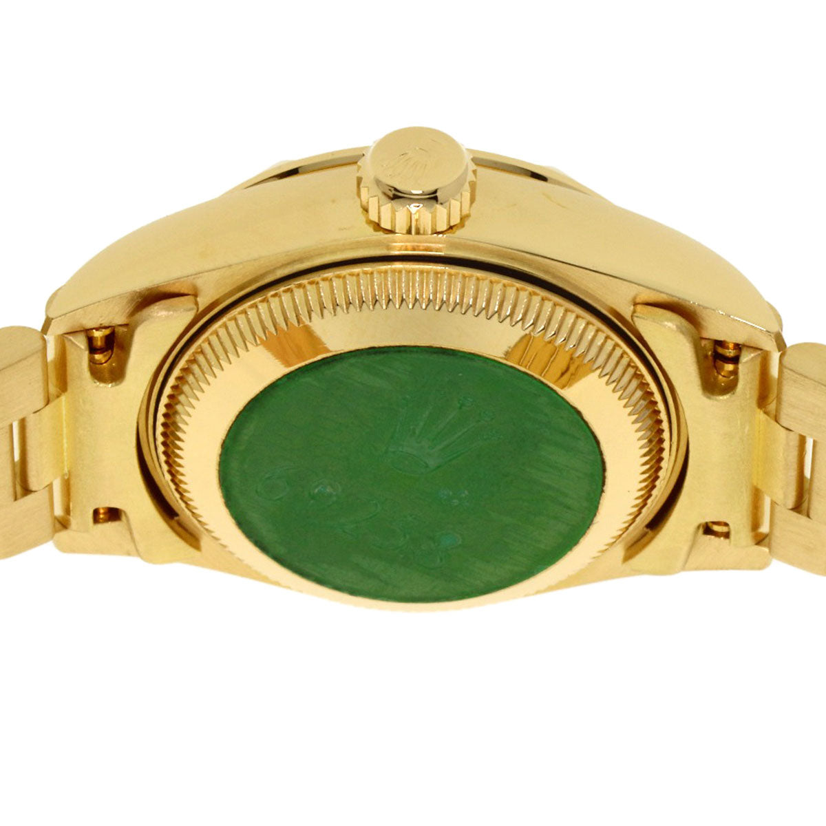 ROLEX ロレックス 69258G デイトジャスト ベゼル 10P ダイヤモンド 腕時計 K18YG レディース 中古