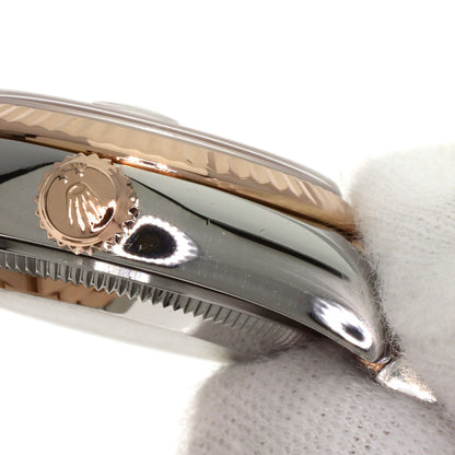 ROLEX ロレックス 179171G デイトジャスト 10P ダイヤモンド 腕時計 SS レディース 中古