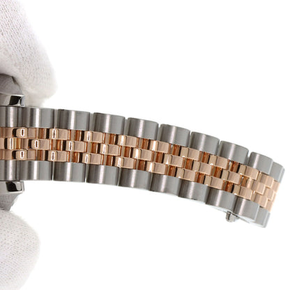 ROLEX ロレックス 179171G デイトジャスト 10P ダイヤモンド 腕時計 SS レディース 中古