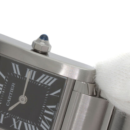CARTIER カルティエ W51026Q3 タンクフランセーズ SM アジア限定 腕時計 SS レディース 中古