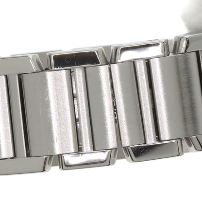 CARTIER カルティエ W51026Q3 タンクフランセーズ SM アジア限定 腕時計 SS レディース 中古