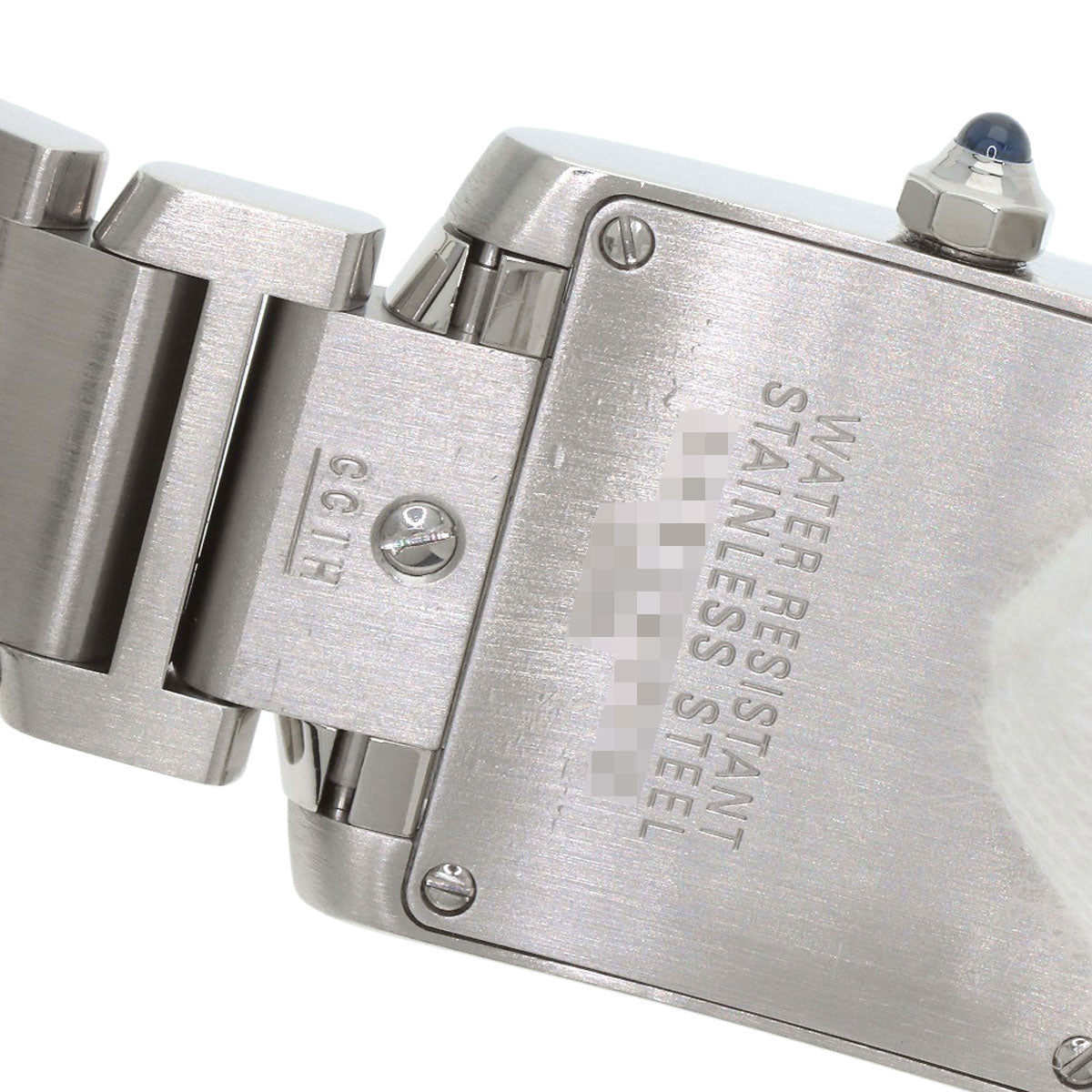 CARTIER カルティエ W51026Q3 タンクフランセーズ SM アジア限定 腕時計 SS レディース 中古