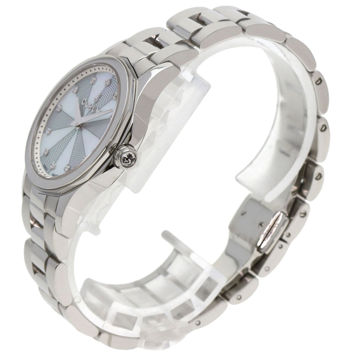 CORUM コルム 020.100.20/V200PN09 アドミラルズカップ レジェンド 腕時計 SS レディース 中古