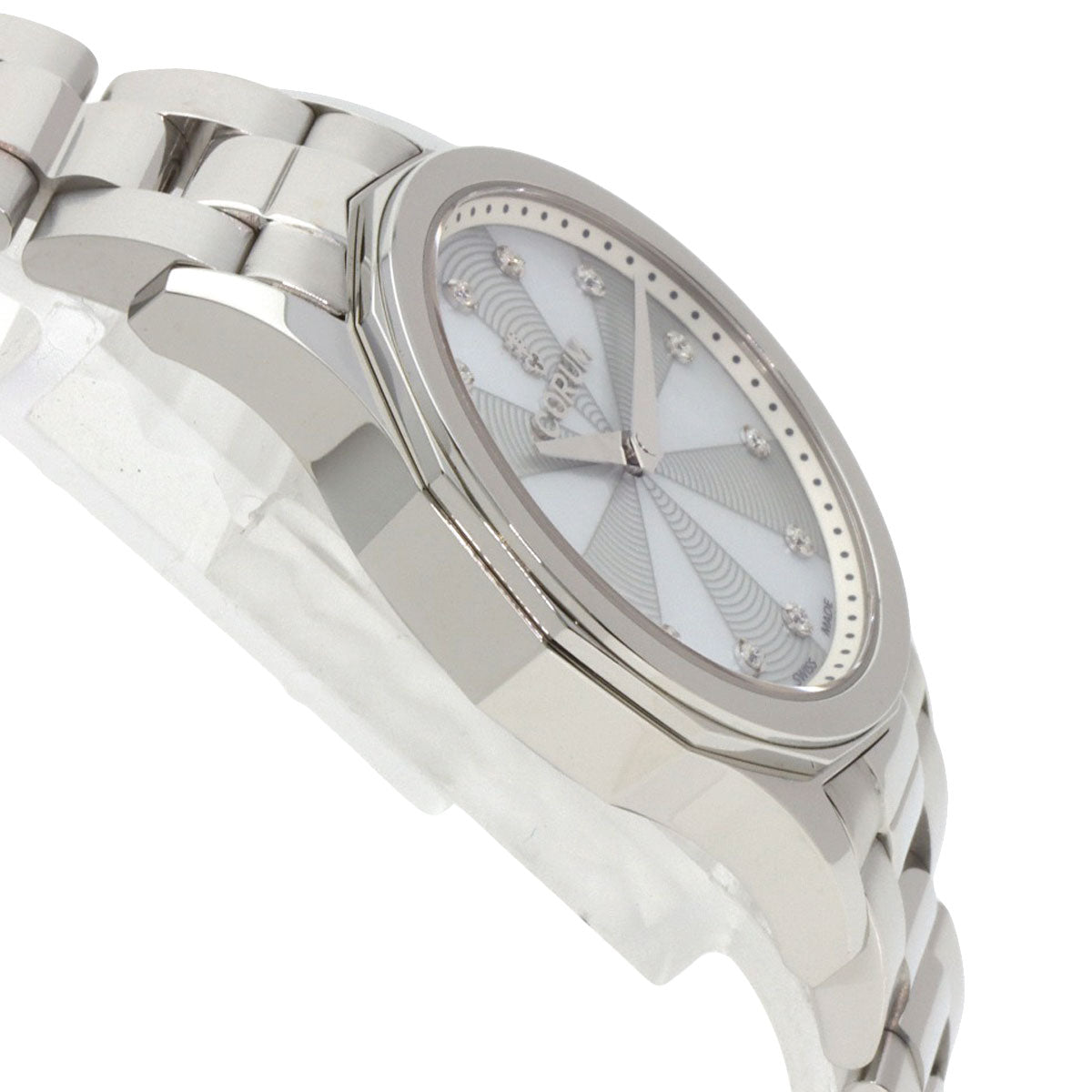 CORUM コルム 020.100.20/V200PN09 アドミラルズカップ レジェンド 腕時計 SS レディース 中古