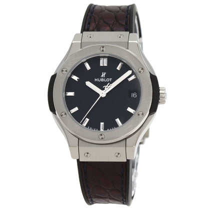 HUBLOT ウブロ 581.NX.1171.RX クラシックフュージョン チタニウム 腕時計 チタニウム レディース 中古