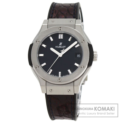 HUBLOT ウブロ 581.NX.1171.RX クラシックフュージョン チタニウム 腕時計 チタニウム レディース 中古