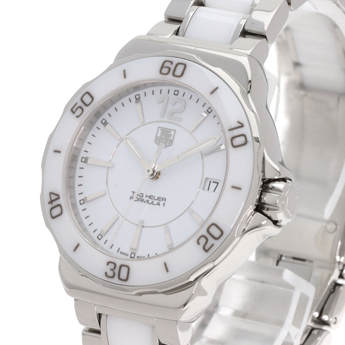 TAG HEUER タグホイヤー WAH1211 フォーミュラ1 セラミック 腕時計 SS レディース 中古