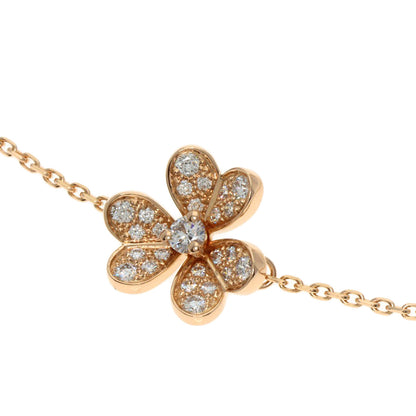 Van Cleef & Arpels ヴァンクリーフ＆アーペル フリヴォル ミニモデル ダイヤモンド ブレスレット K18PG レディース 中古