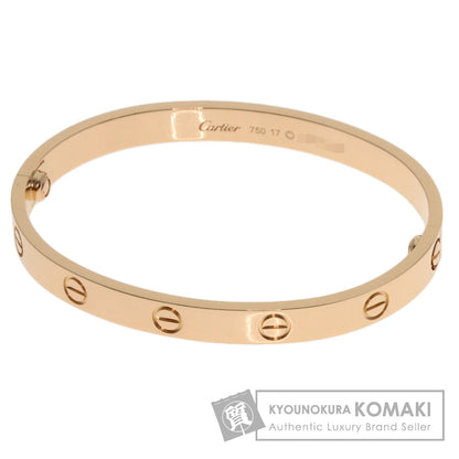 CARTIER カルティエ ラブブレス #17 ブレスレット K18PG レディース 中古