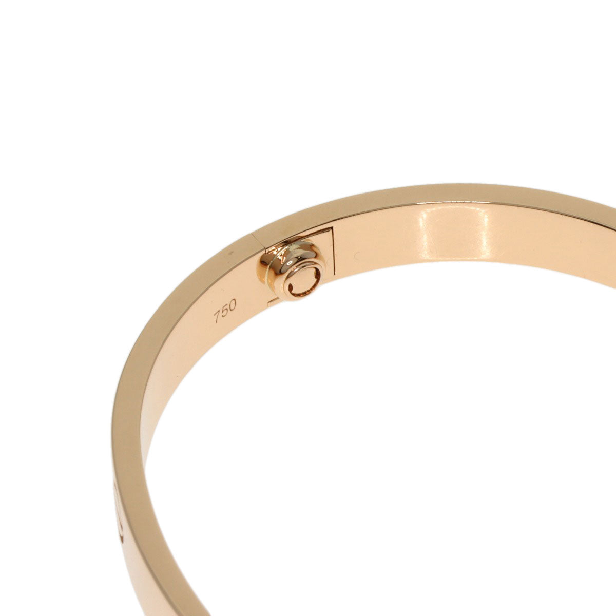 CARTIER カルティエ ラブブレス #17 ブレスレット K18PG レディース 中古