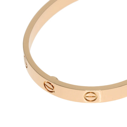 CARTIER カルティエ ラブブレス #17 ブレスレット K18PG レディース 中古