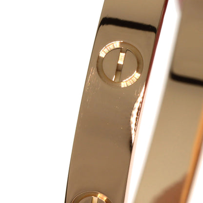CARTIER カルティエ ラブブレス #17 ブレスレット K18PG レディース 中古