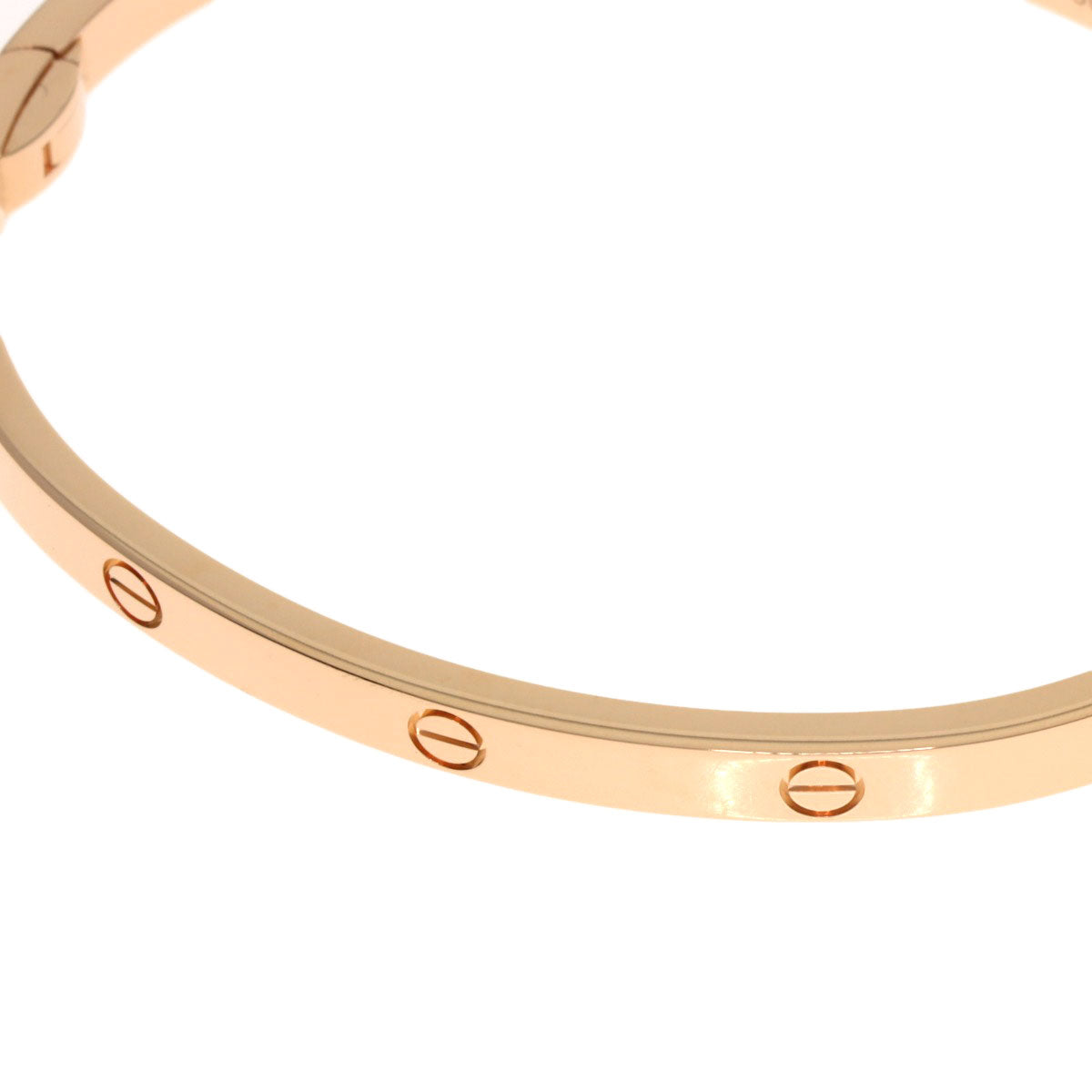 CARTIER カルティエ ラブブレス SM #15 ブレスレット K18PG レディース 中古