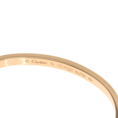 CARTIER カルティエ ラブブレス SM #15 ブレスレット K18PG レディース 中古