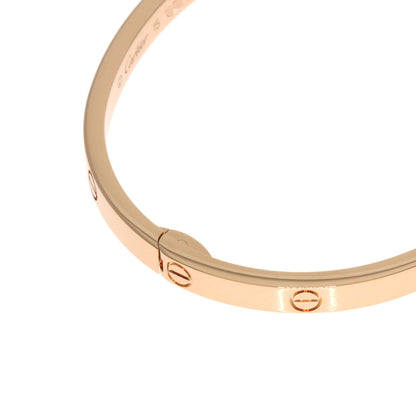 CARTIER カルティエ ラブブレス SM #15 ブレスレット K18PG レディース 中古