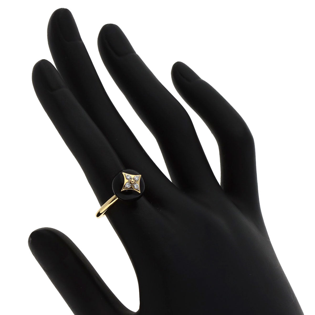 ルイヴィトン ブロッサムオニキス ダイヤモンド #49 リング・指輪 中古 商品画像8