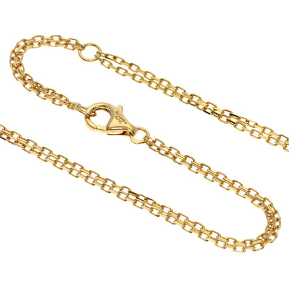 CARTIER カルティエ パンテール オニキス グリーンガーネット ネックレス K18YG レディース 中古
