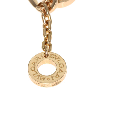 BVLGARI ブルガリ セルペンティ マラカイト ダイヤモンド ネックレス K18PG レディース 中古