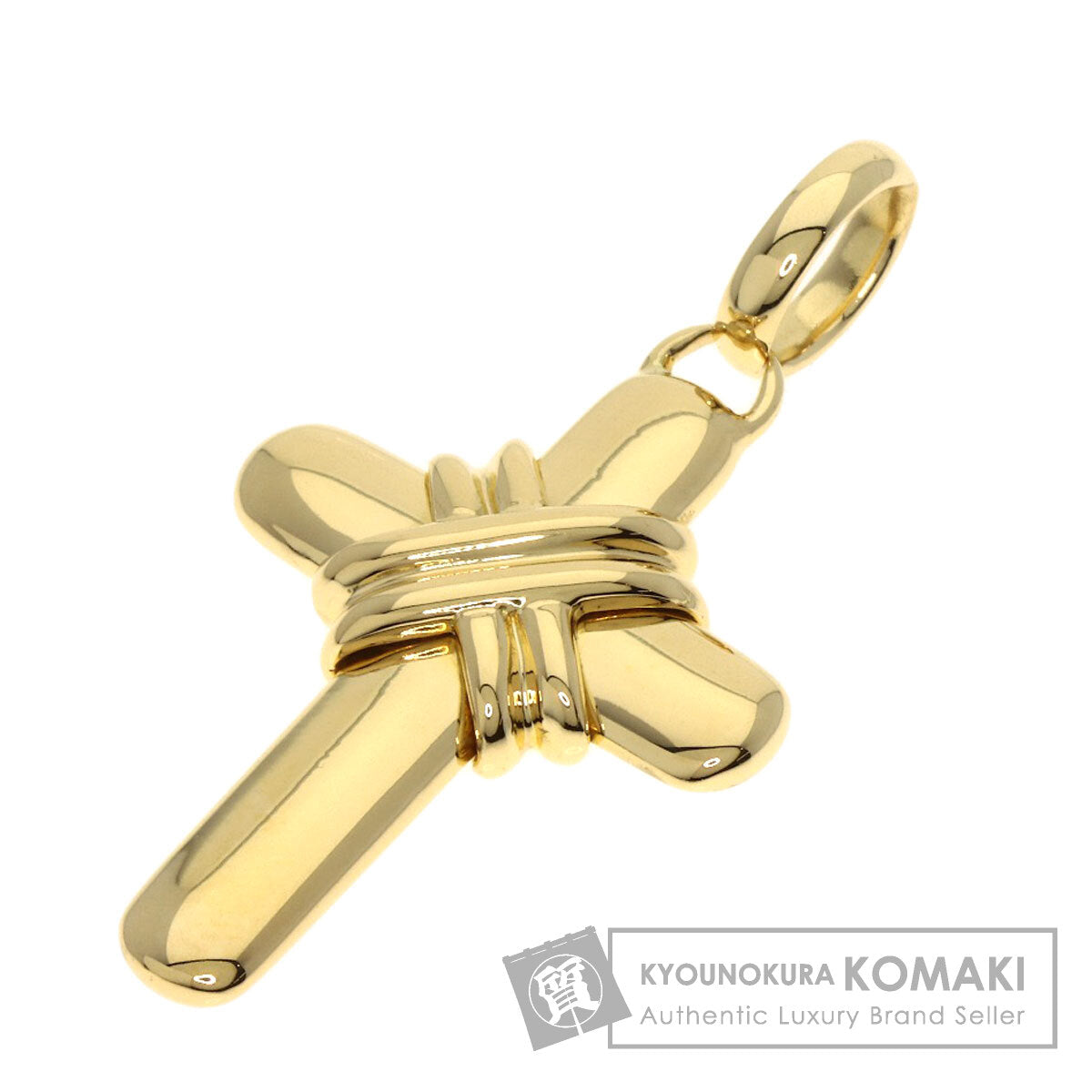 ブルガリ ラテン クロス ペンダントトップ 中古 商品画像1