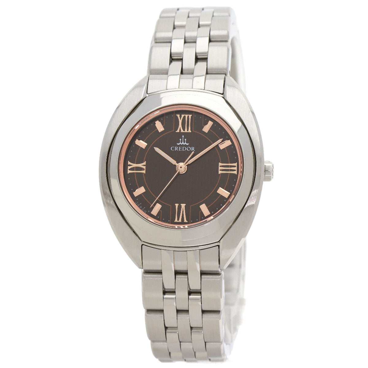 SEIKO セイコー GSAS053 4J81-0AN0 クレドール 腕時計 SS レディース 中古