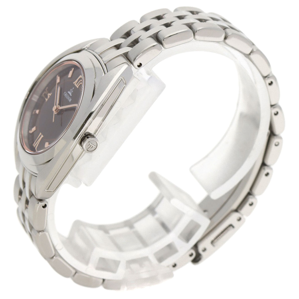 SEIKO セイコー GSAS053 4J81-0AN0 クレドール 腕時計 SS レディース 中古