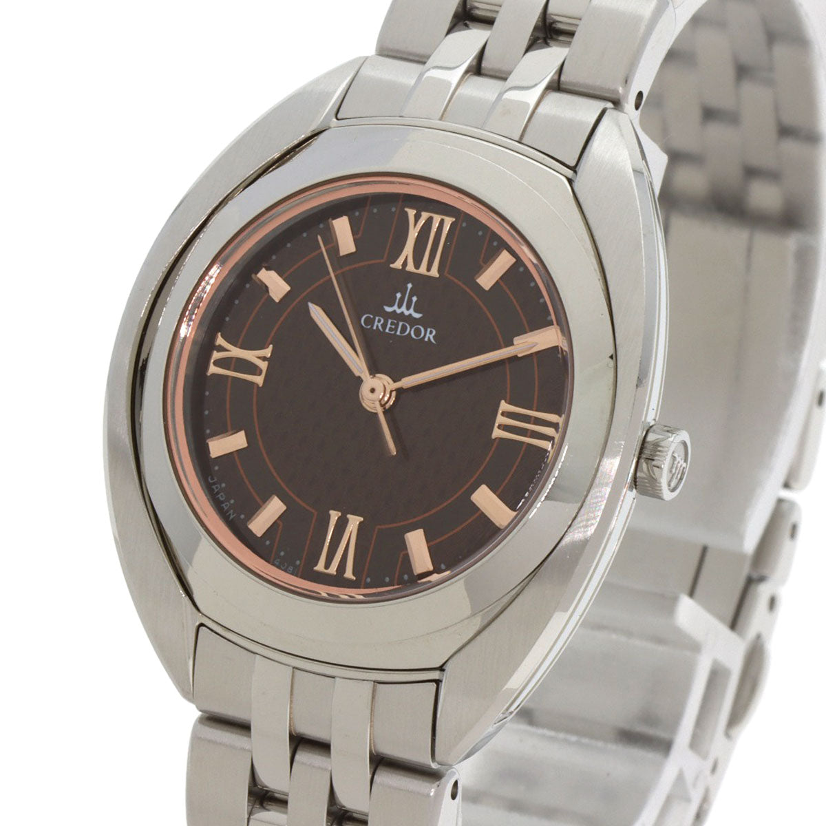 SEIKO セイコー GSAS053 4J81-0AN0 クレドール 腕時計 SS レディース 中古