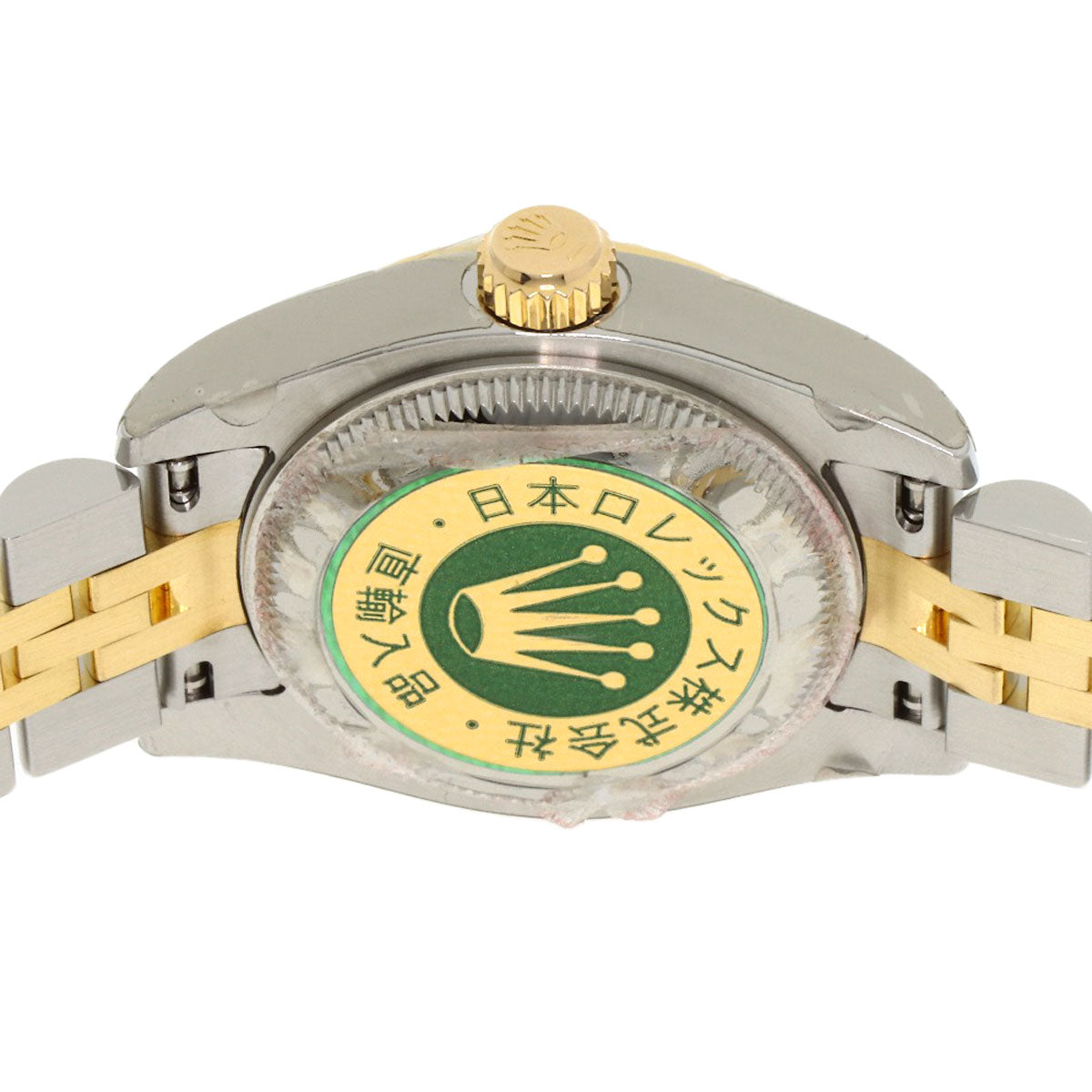 ROLEX ロレックス 179173G デイトジャスト 10P ダイヤモンド 腕時計 SS レディース 中古