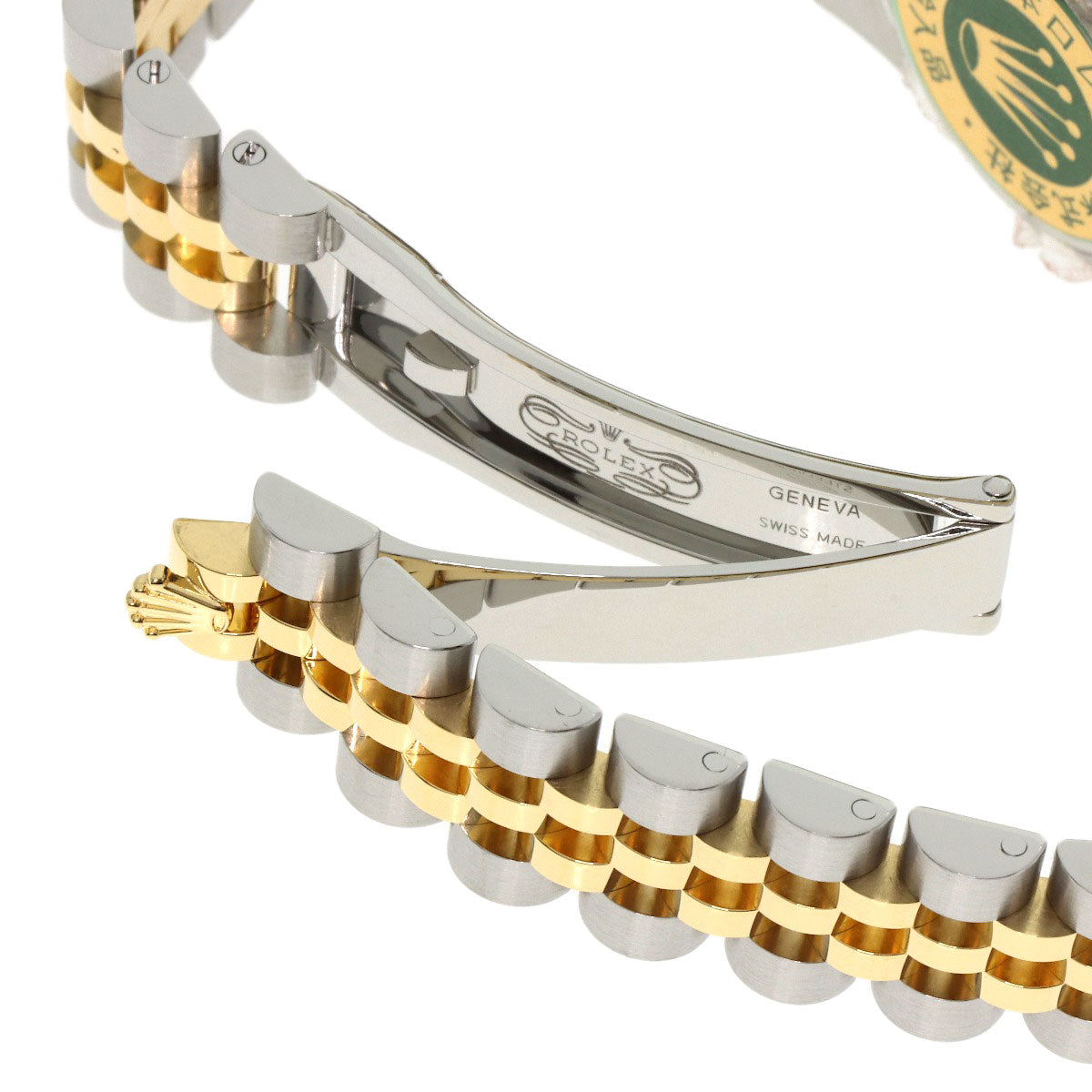 ROLEX ロレックス 179173G デイトジャスト 10P ダイヤモンド 腕時計 SS レディース 中古