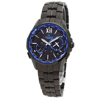 CASIO カシオ OCW-S3400B-1AJF オシアナス マンタ 腕時計 チタニウム メンズ 中古