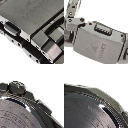 CASIO カシオ OCW-S3400B-1AJF オシアナス マンタ 腕時計 チタニウム メンズ 中古