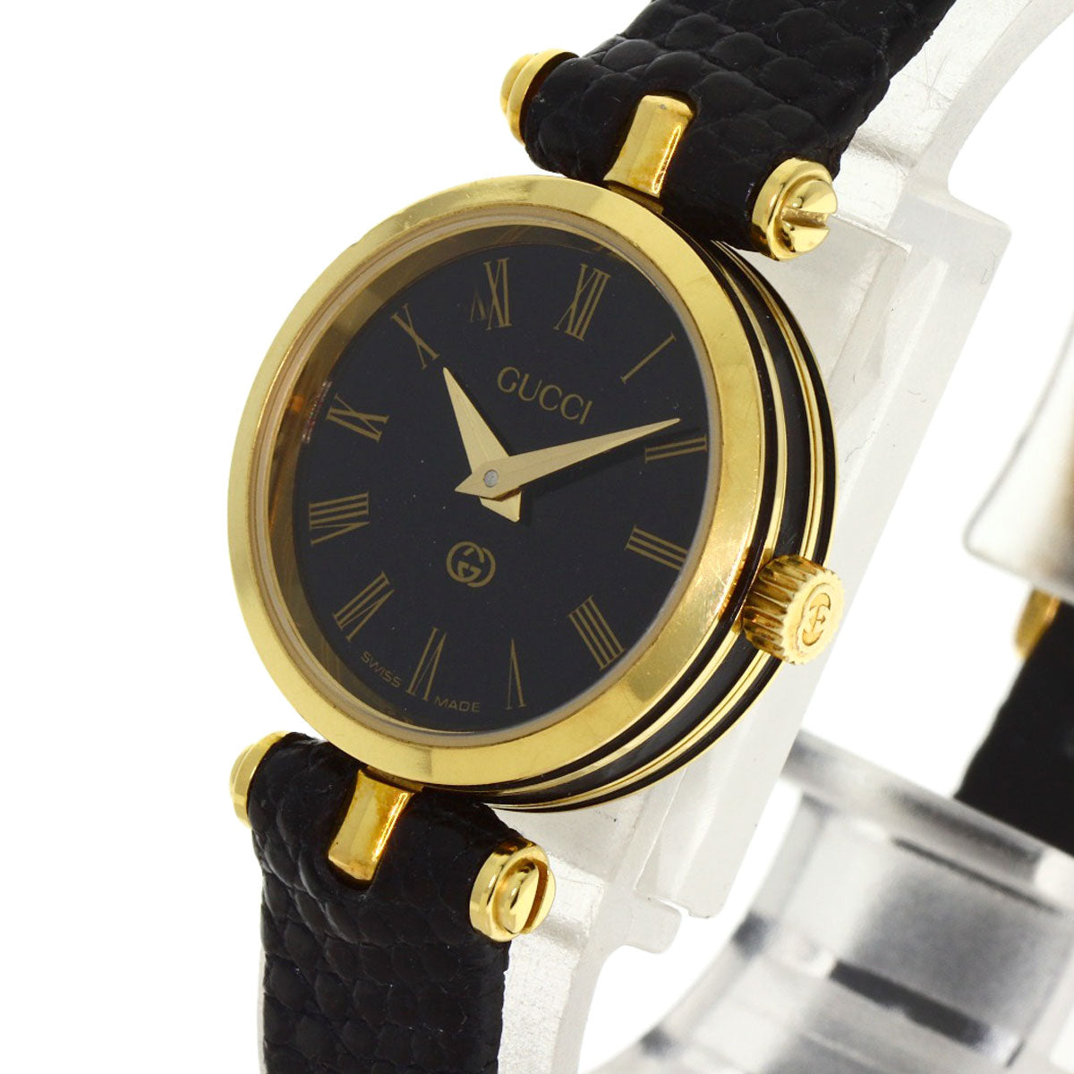 GUCCI グッチ 2040L シェリーライン 腕時計 GP レディース 中古