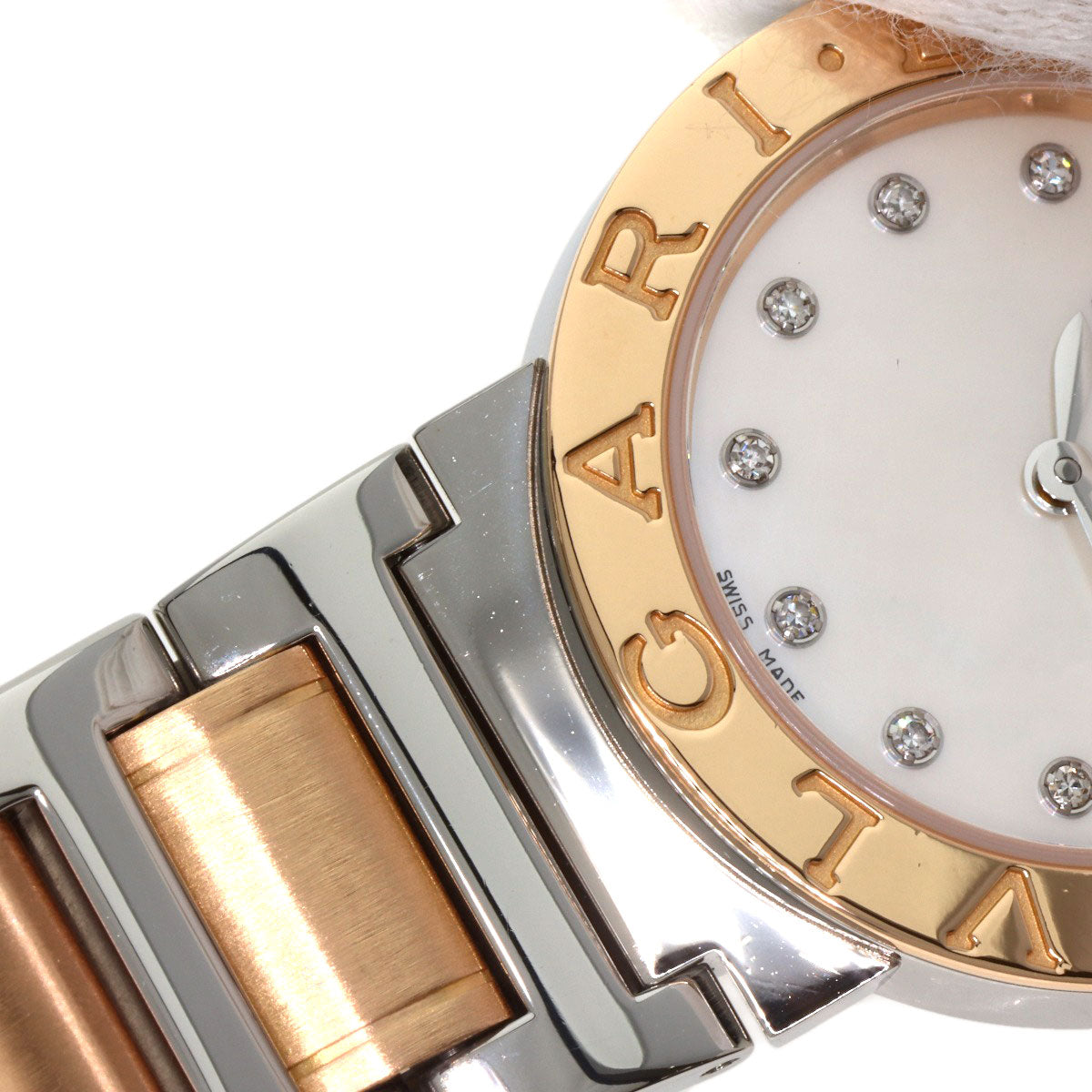 BVLGARI ブルガリ BBLP26SG ブルガリブルガリ 腕時計 SS レディース 中古