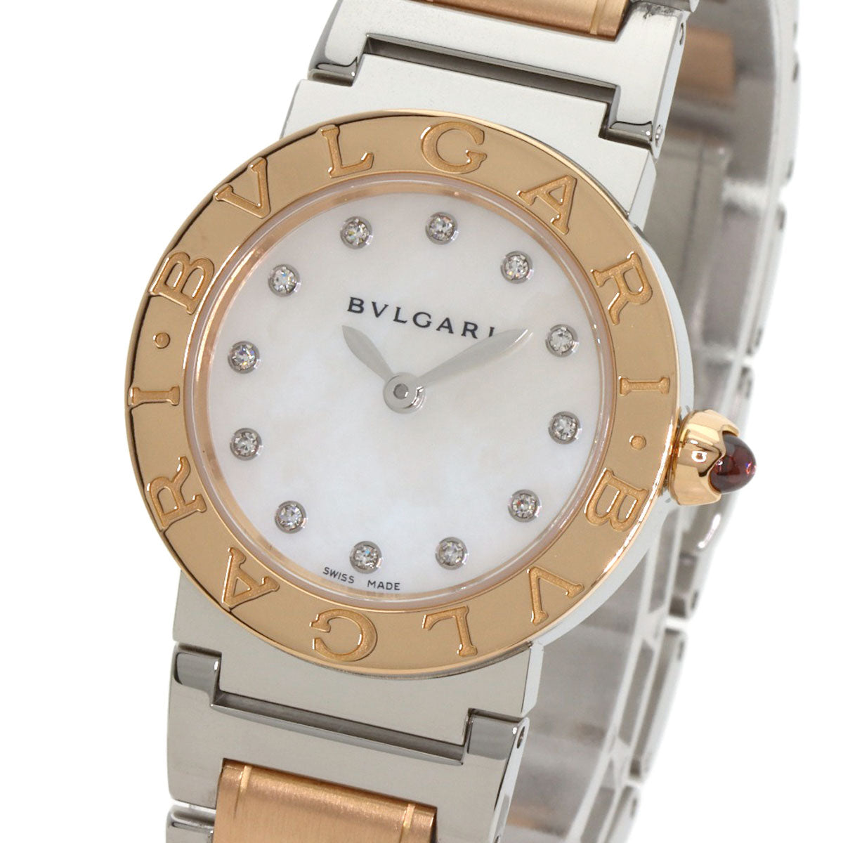 BVLGARI ブルガリ BBLP26SG ブルガリブルガリ 腕時計 SS レディース 中古
